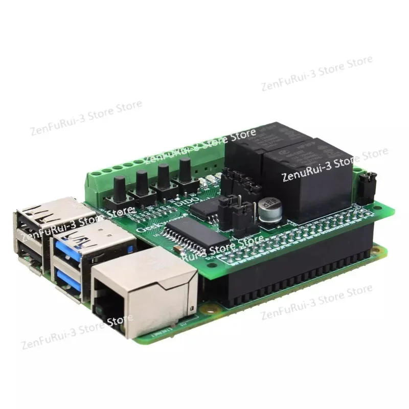 Suitable for 5/4/3 B + Digital Input/output DIDO HAT PiFace2 Digital Expansion Board
Suitable for 5/4/3 B + Digital Input/output DIDO HAT PiFace2 Digital Expansion Board