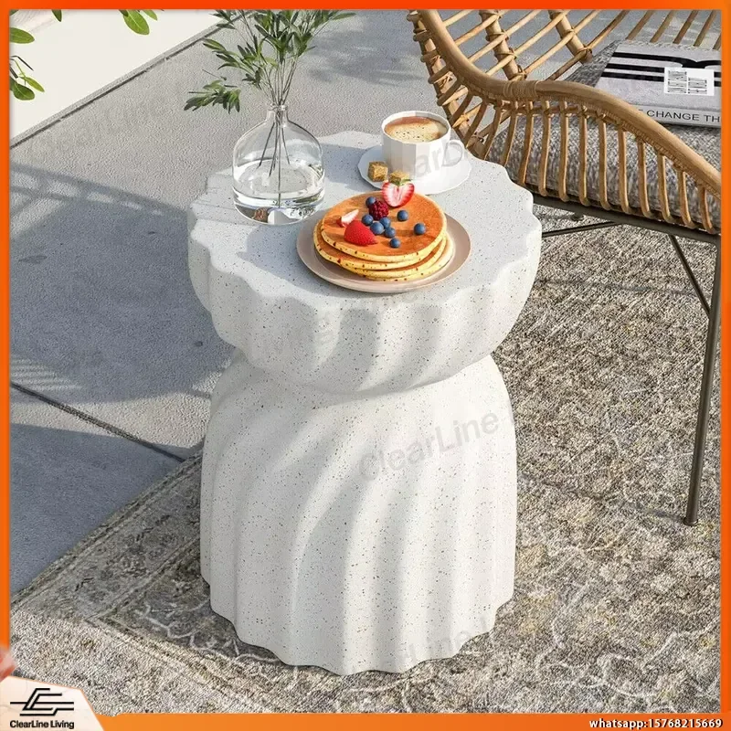 Modern Lightweight Concrete Coffee Table Small Living Room Side Table Minimalist End Table Patio Garden Stool Office Desk
Modern Lightweight Concrete Coffee Table Small Living Room Side Table Minimalist End Table Patio Garden Stool Office Desk