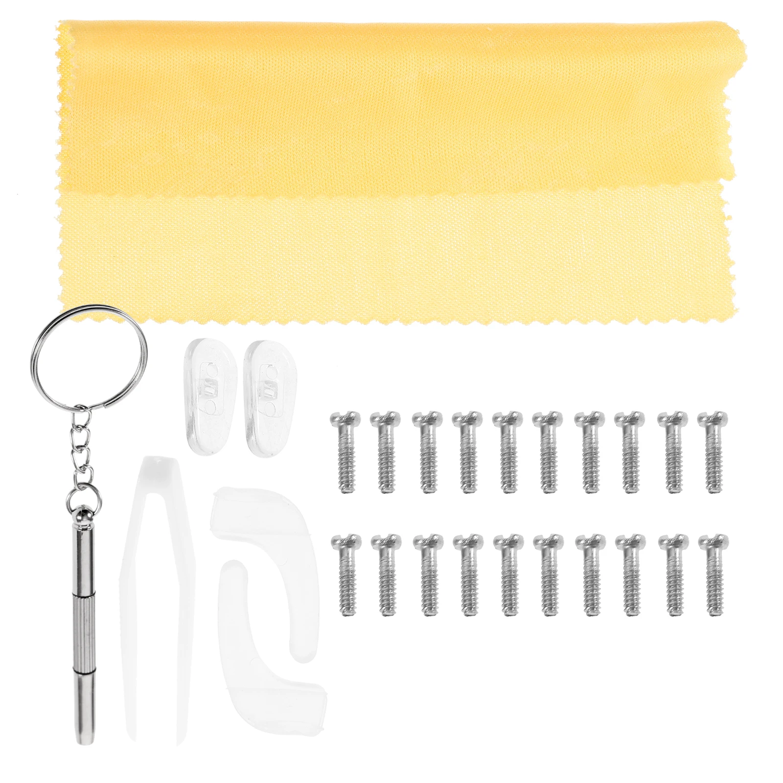 1 set PVC Anti-slip Drag Hold Screw Set Random Color Reusable Nonslip Nose Pads for Glasses Eyeglass Accessories Frame
1 set PVC Anti-slip Drag Hold Screw Set Random Color Reusable Nonslip Nose Pads for Glasses Eyeglass Accessories Frame