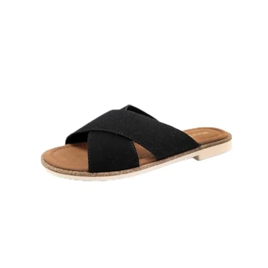 Women's Sandals Slides Crossed Strap Slipper Summer Shoes for Women Flat Ladies Beach Sandals Breathable Size 6-.5
Women's Sandals Slides Crossed Strap Slipper Summer Shoes for Women Flat Ladies Beach Sandals Breathable Size 6-.5