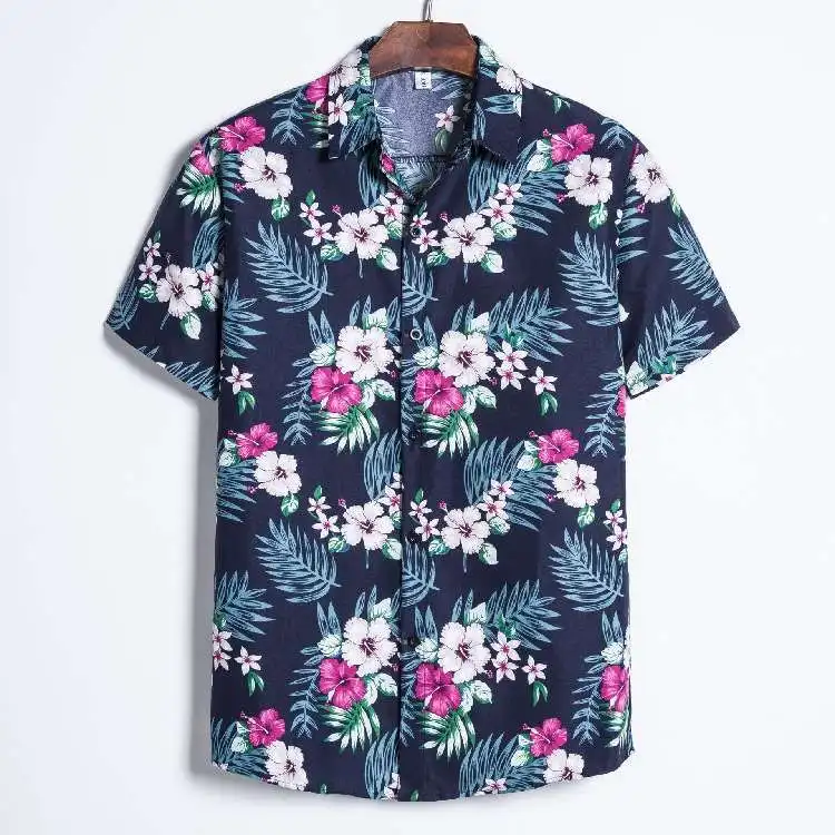 Summer Casual Fashion Men's Floral Shirt Beach Short Sleeve Thickened Autumn Men's Clothing Short Sleeve Shirt Floral Pattern
Summer Casual Fashion Men's Floral Shirt Beach Short Sleeve Thickened Autumn Men's Clothing Short Sleeve Shirt Floral Pattern