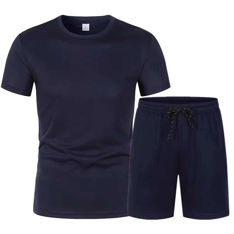 2026 Men's running Sets Short Sleeve T-shirt+Shorts 2-piece Sets Slim Fit Mesh Breathable Jogging Gym Sportswear Clothing summer
2026 Men's running Sets Short Sleeve T-shirt+Shorts 2-piece Sets Slim Fit Mesh Breathable Jogging Gym Sportswear Clothing summer