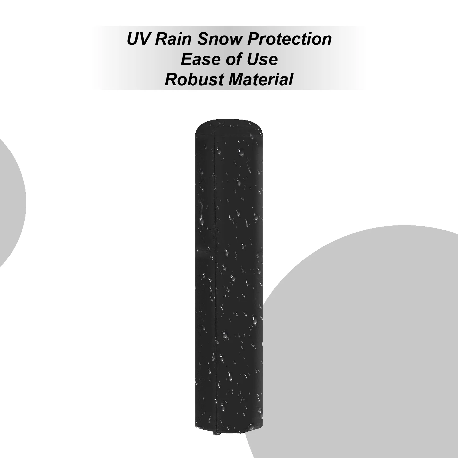 Outdoor Solar Shower Cover 26.3x86.6 Inch Waterproof Windproof Protector 420D Oxford Cloth Anti-UV Cover For 9.3 Gallon Solar
Outdoor Solar Shower Cover 26.3x86.6 Inch Waterproof Windproof Protector 420D Oxford Cloth Anti-UV Cover For 9.3 Gallon Solar