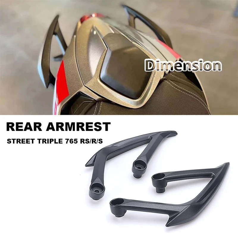 Motorcycle Accessories Handle Grab Bar Passenger Rear Armrest Grab Handle Seat Hand For Street Triple 765RS 765R 765S 765 RS R S
Motorcycle Accessories Handle Grab Bar Passenger Rear Armrest Grab Handle Seat Hand For Street Triple 765RS 765R 765S 765 RS R S
