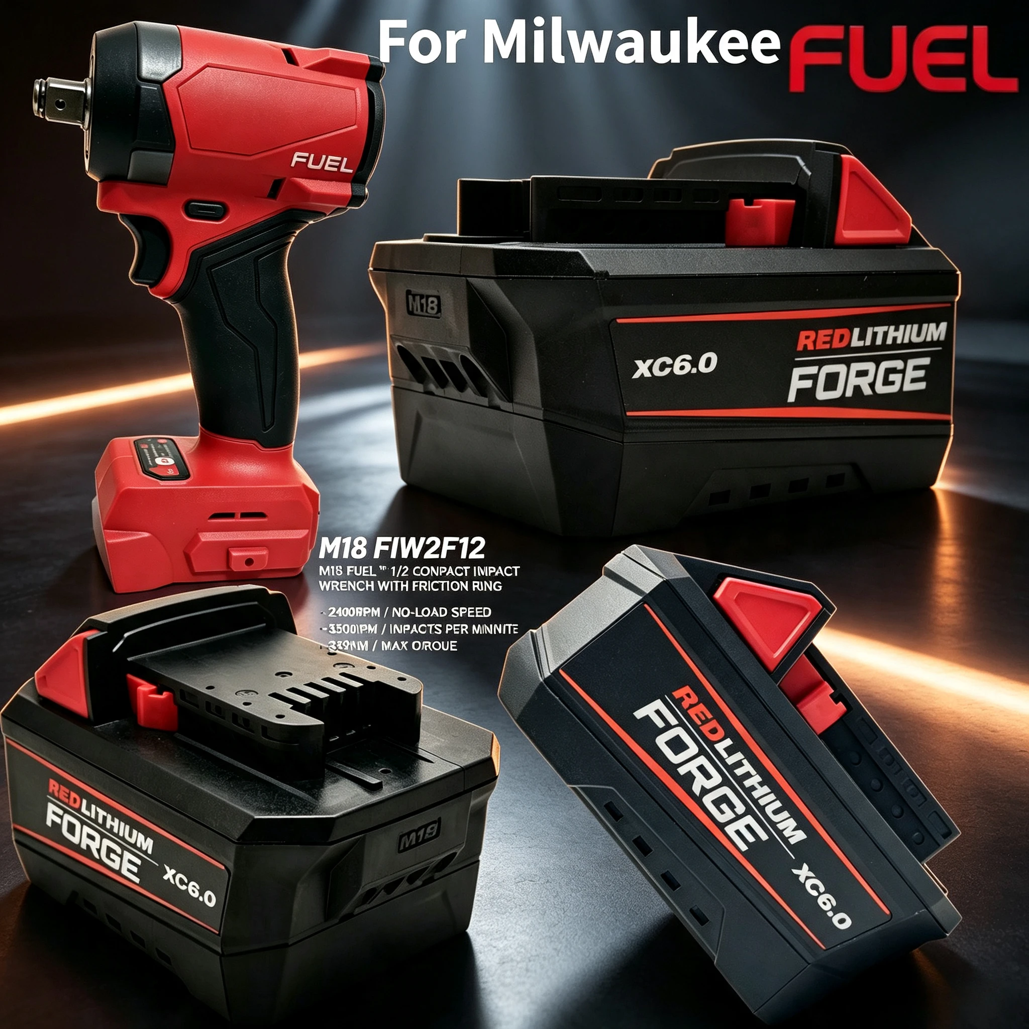 Original PAST for Milwaukee M18 48-11-1861 XC6.0 REDLITHIUM FORGE 18V6.0Ah High Output Forged Lithium Battery for M18 Power Tool
Original PAST for Milwaukee M18 48-11-1861 XC6.0 REDLITHIUM FORGE 18V6.0Ah High Output Forged Lithium Battery for M18 Power Tool