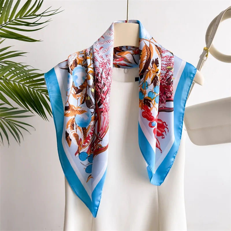 2025 70cm Small Square Scarf Women Imitation Silk Scarf Fashion Headscarf Summer Printed Scarf Neckerchief Hijab Bandana Foulard
2025 70cm Small Square Scarf Women Imitation Silk Scarf Fashion Headscarf Summer Printed Scarf Neckerchief Hijab Bandana Foulard
