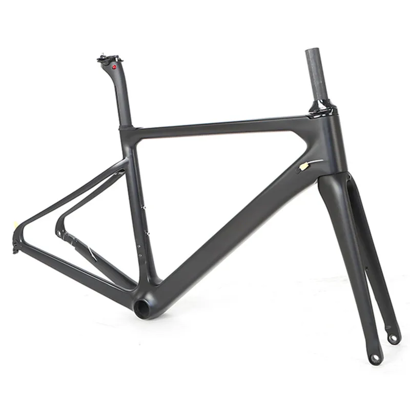 OEM matte without logo disc brake carbon fiber racing road bicycle frame for men
OEM matte without logo disc brake carbon fiber racing road bicycle frame for men