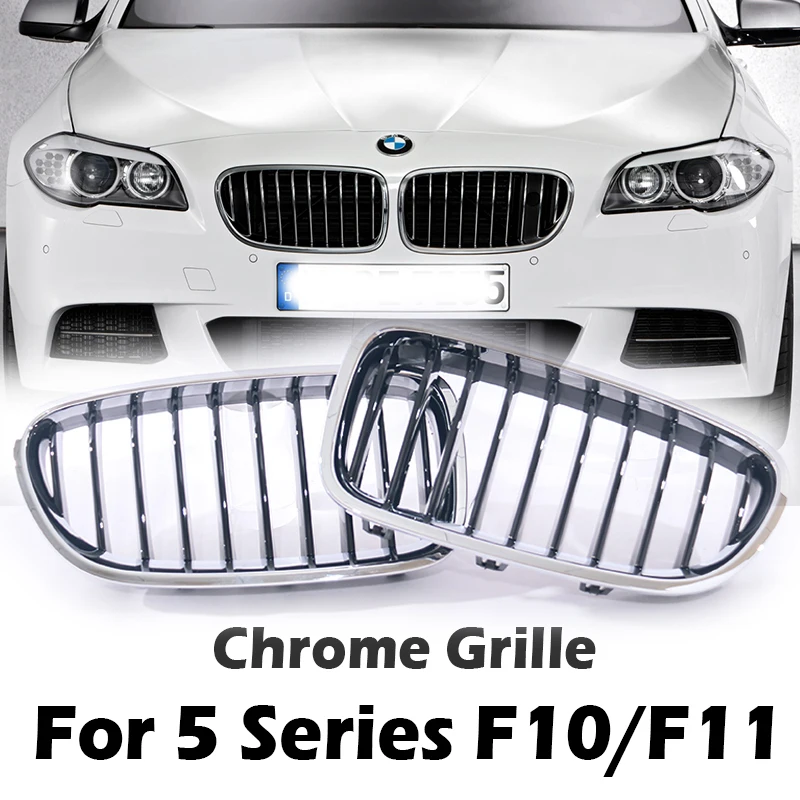 Single Line Grill Chrome Black Silver Gloss Black Racing Grille For BMW 5 Series F10 F11 2010-2017 520i 525 530 535 540 528 550i
Single Line Grill Chrome Black Silver Gloss Black Racing Grille For BMW 5 Series F10 F11 2010-2017 520i 525 530 535 540 528 550i