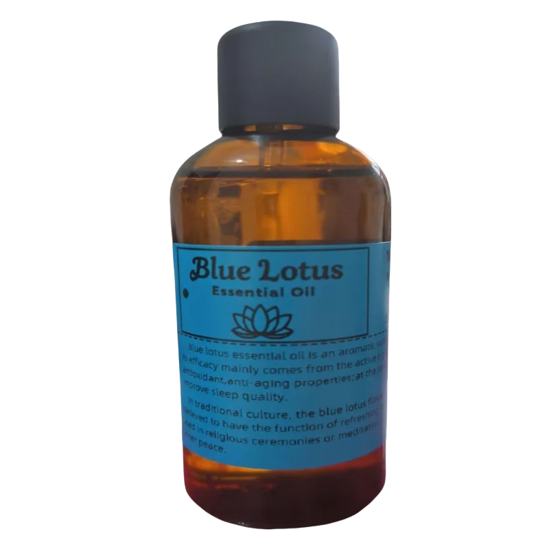 Top Natural Blue Lotus Essential Oil For Decompression Deep Sleep Purifying Healing Meditation Homemade Perfume 100ml/bottle
Top Natural Blue Lotus Essential Oil For Decompression Deep Sleep Purifying Healing Meditation Homemade Perfume 100ml/bottle