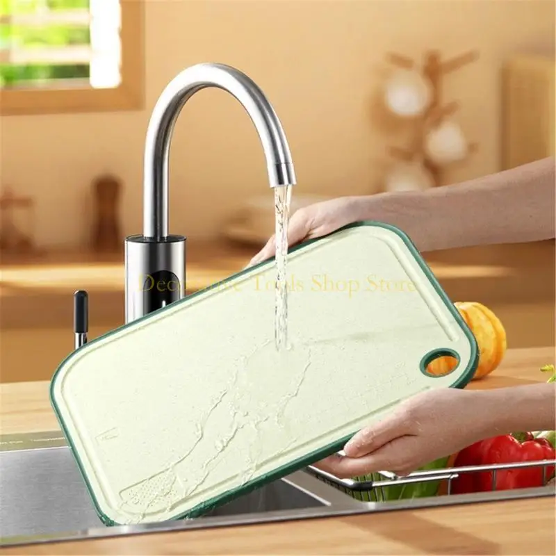 QX2E Kitchen Cutting Board Unique Preps Board Cutting Mat Chopping Board Plastic Texture Suitable for Everyday Use
QX2E Kitchen Cutting Board Unique Preps Board Cutting Mat Chopping Board Plastic Texture Suitable for Everyday Use