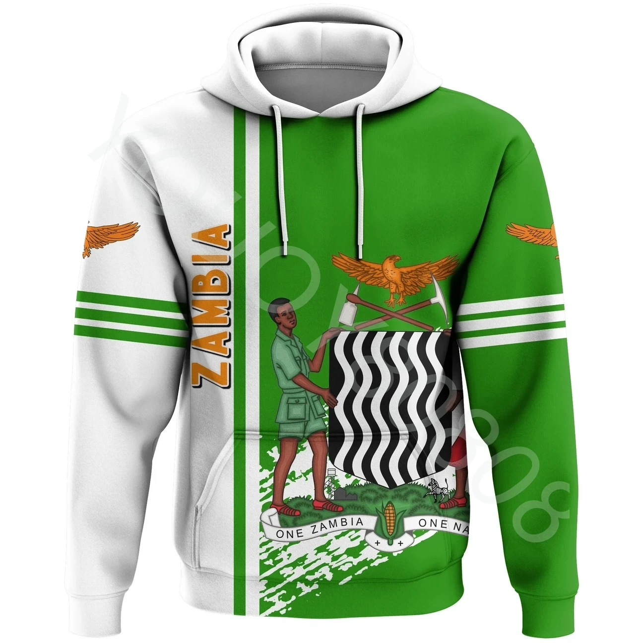 African Region Men's New Clothing Sweater Print Casual Sports Zambian Hoodie Sports Premium Zipper Harajuku Top
African Region Men's New Clothing Sweater Print Casual Sports Zambian Hoodie Sports Premium Zipper Harajuku Top