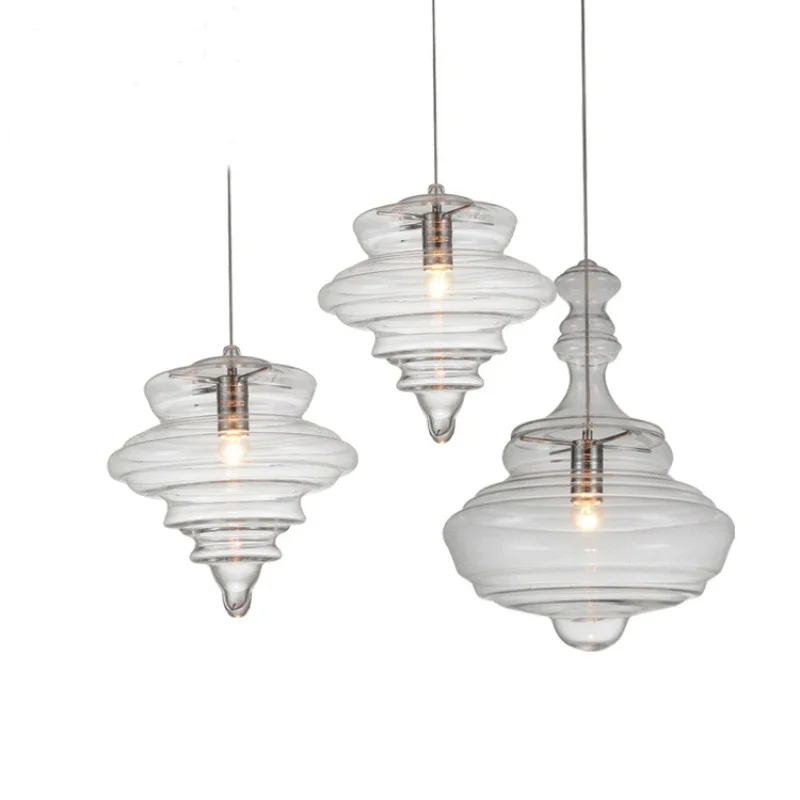 Modern minimalist restaurant LED pendant light brand new transparent glass Nordic creative attic home decoration pendant light
Modern minimalist restaurant LED pendant light brand new transparent glass Nordic creative attic home decoration pendant light