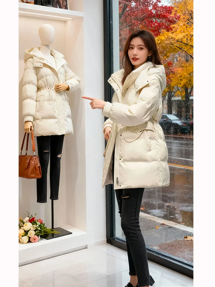 Women's Mid-Length down Jaet Thiened Bread Sle Winter Casual Outerwear Large Size Cotton Clothes Korean Sle Commute
Women's Mid-Length down Jaet Thiened Bread Sle Winter Casual Outerwear Large Size Cotton Clothes Korean Sle Commute