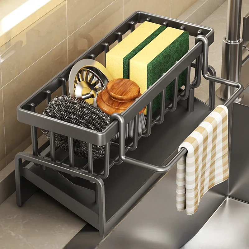 Kitchen Shelf Rag Storage Drainage Shelf No-Punch Storage Rack Home Spice Rack Sink Tap Sink Drainage Rack Kitchen Accessories
Kitchen Shelf Rag Storage Drainage Shelf No-Punch Storage Rack Home Spice Rack Sink Tap Sink Drainage Rack Kitchen Accessories