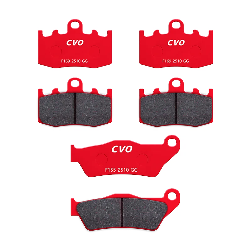 Motorcycle Parts Front & Rear Brake Pads Kit for BMW R1200GS 2007 2008 R1200RT (K26) R1200ST (K28) Adventure R1200S 2006-2008
Motorcycle Parts Front & Rear Brake Pads Kit for BMW R1200GS 2007 2008 R1200RT (K26) R1200ST (K28) Adventure R1200S 2006-2008