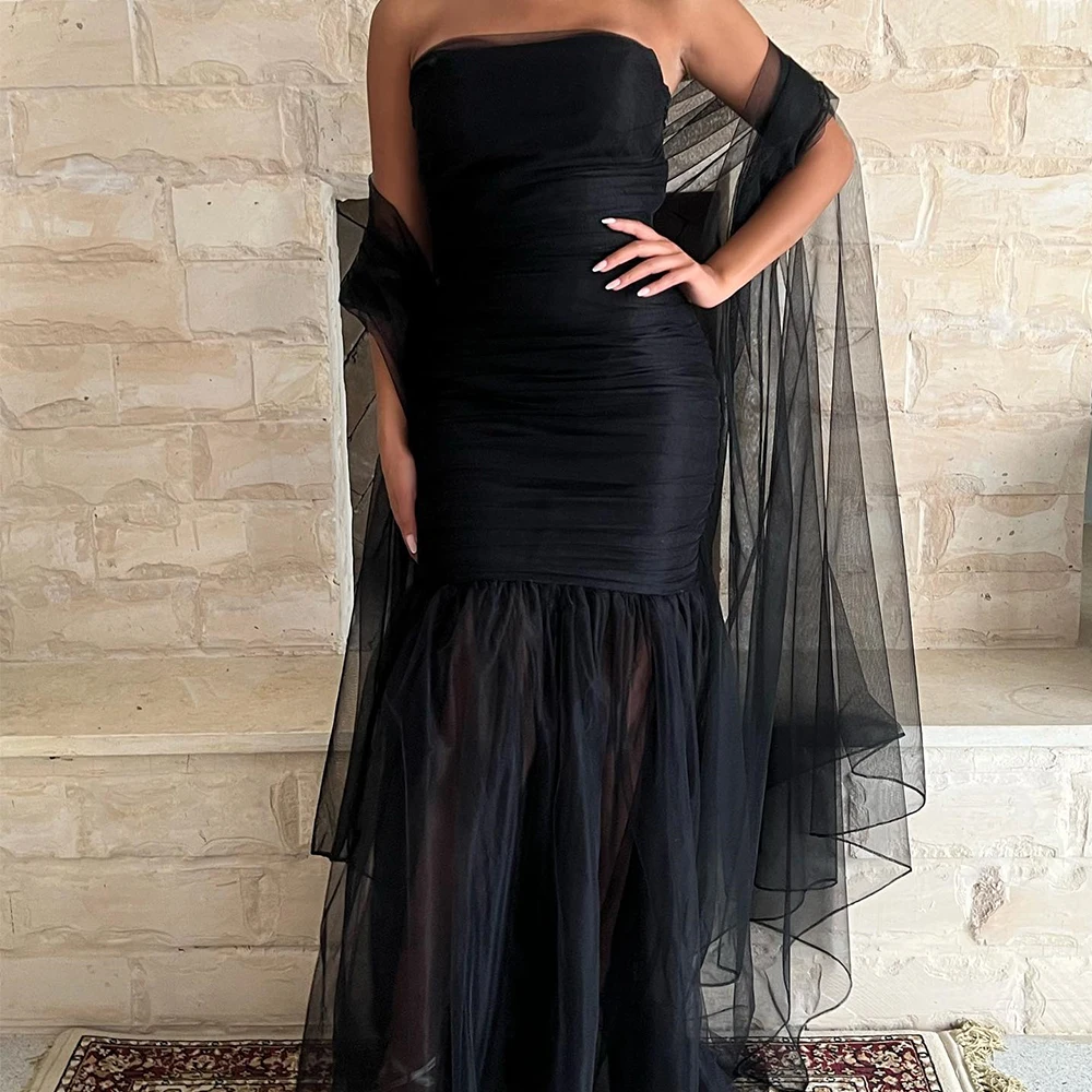 Customized Classic Strapless Organza Sleeveless Evening Dress Modern Straight Ankle Length Celebrity Gowns Vestido De
Customized Classic Strapless Organza Sleeveless Evening Dress Modern Straight Ankle Length Celebrity Gowns Vestido De