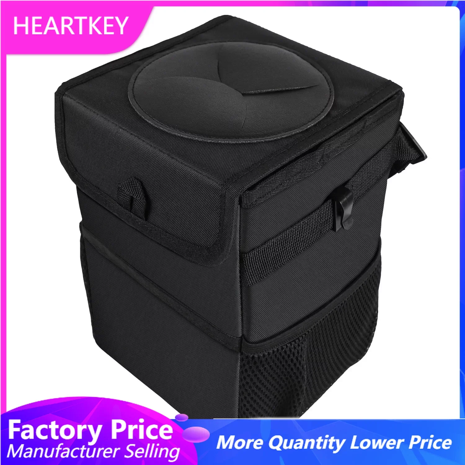 Car Trash Can Waterproof Trash Bin Multifunction with Lid and Storage Pockets Seat Back Garbage Dump Auto Organizer Accessories
Car Trash Can Waterproof Trash Bin Multifunction with Lid and Storage Pockets Seat Back Garbage Dump Auto Organizer Accessories