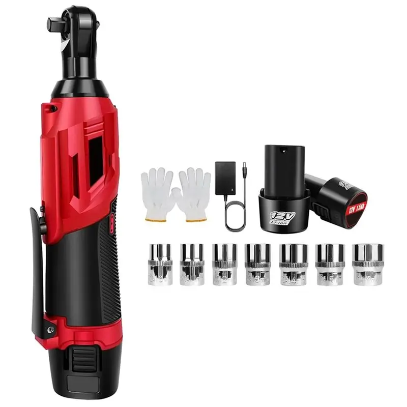 ABKP-Cordless Electric Ratchet Wrench Set-Variable Speed, Impact Sockets, Extensions-Dedicated Installation EU Plug
ABKP-Cordless Electric Ratchet Wrench Set-Variable Speed, Impact Sockets, Extensions-Dedicated Installation EU Plug