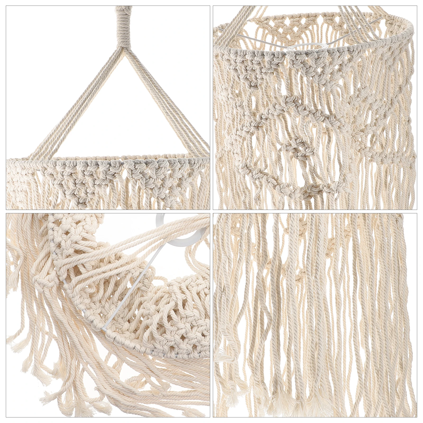 Bohemian Macrame Lamp Shades Cotton Pendant Ceiling Shade Cover Home Decorative Tassel Lightshade Hanging Lamps
Bohemian Macrame Lamp Shades Cotton Pendant Ceiling Shade Cover Home Decorative Tassel Lightshade Hanging Lamps