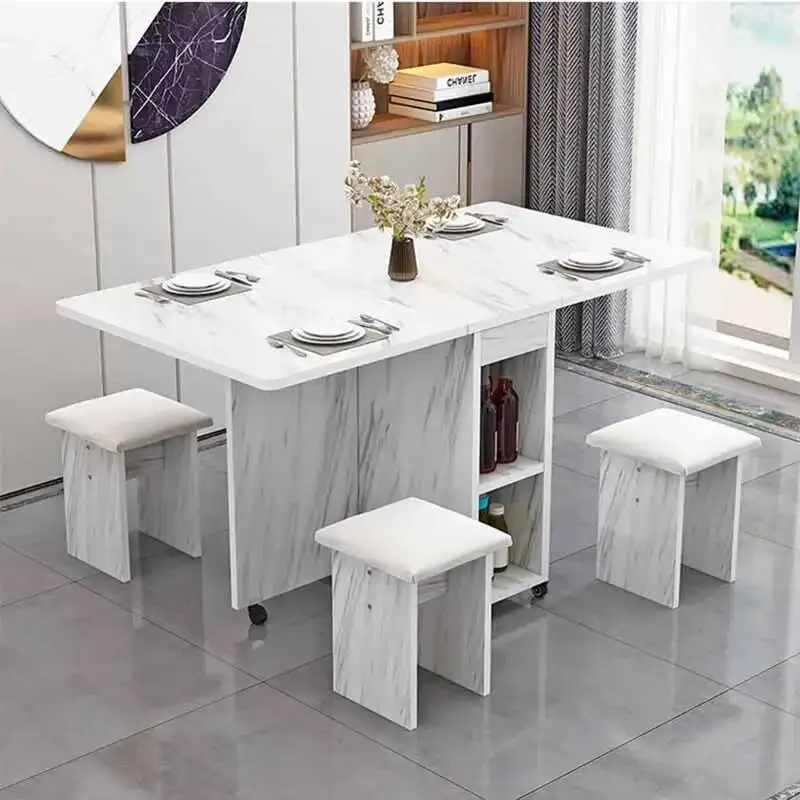 Service Folding Onement Dining Set Table Wheel Balcony Kitchen Coffee Tables Living Room Women Mesa De Comedor Unique Furniture
Service Folding Onement Dining Set Table Wheel Balcony Kitchen Coffee Tables Living Room Women Mesa De Comedor Unique Furniture