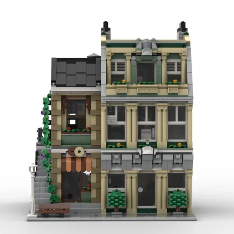 symoc Crown jewel MOC View architecture model block set Old town shopping building brick Traditional house brick set
symoc Crown jewel MOC View architecture model block set Old town shopping building brick Traditional house brick set