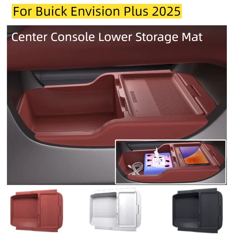 For Buick Envision Plus 2025 Under Center Control Silicone Double Layer Storage Box Organizer Tray Car Interior Accessories
For Buick Envision Plus 2025 Under Center Control Silicone Double Layer Storage Box Organizer Tray Car Interior Accessories