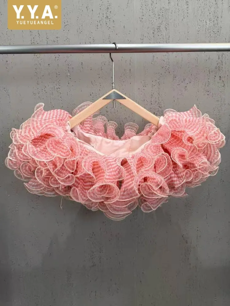 Sweet Ladies Sleeveless Zipper Slash Neck Ruffled Top Bow Long Skirt Two Piece Set Solid Color Fashion Mesh Matching Sets
Sweet Ladies Sleeveless Zipper Slash Neck Ruffled Top Bow Long Skirt Two Piece Set Solid Color Fashion Mesh Matching Sets