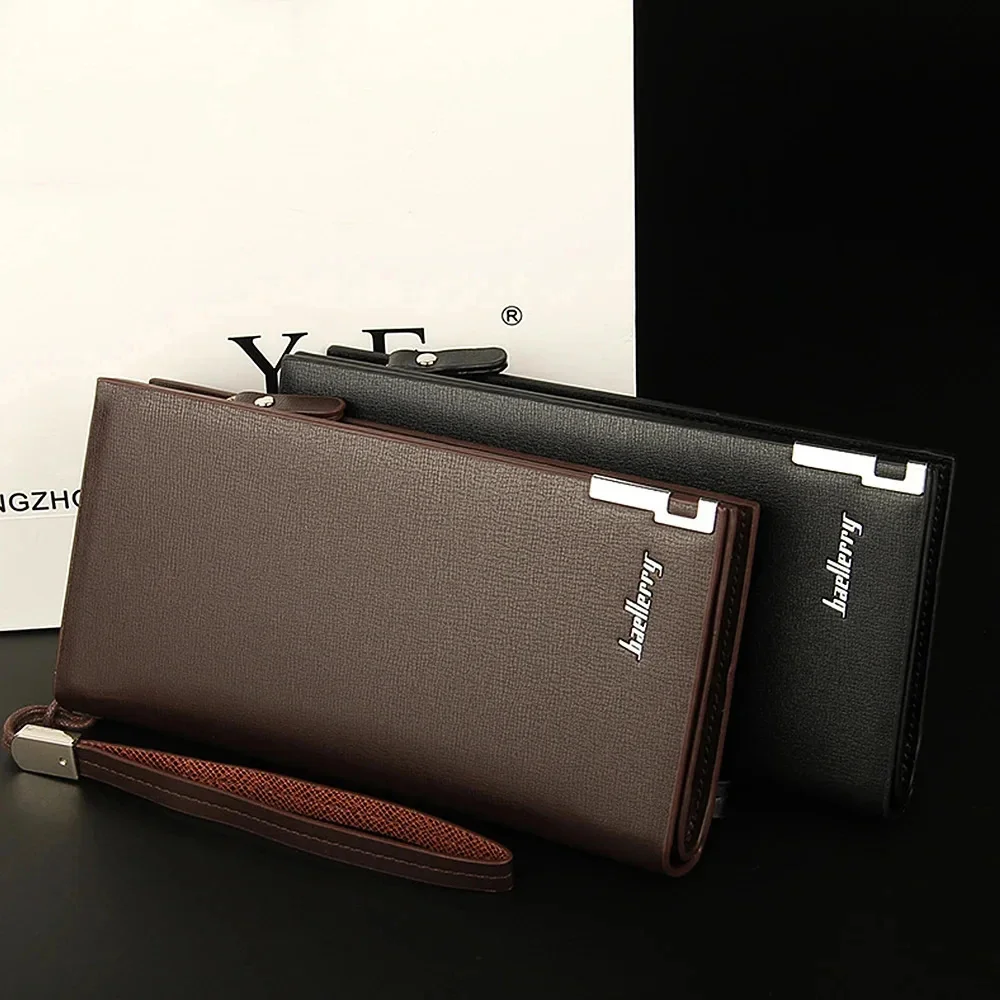 Baellerry Men Wallets Classic Long Style Card Holder Male Purse Quality Zipper Large Capacity Big Brand Luxury Wallet For
Baellerry Men Wallets Classic Long Style Card Holder Male Purse Quality Zipper Large Capacity Big Brand Luxury Wallet For