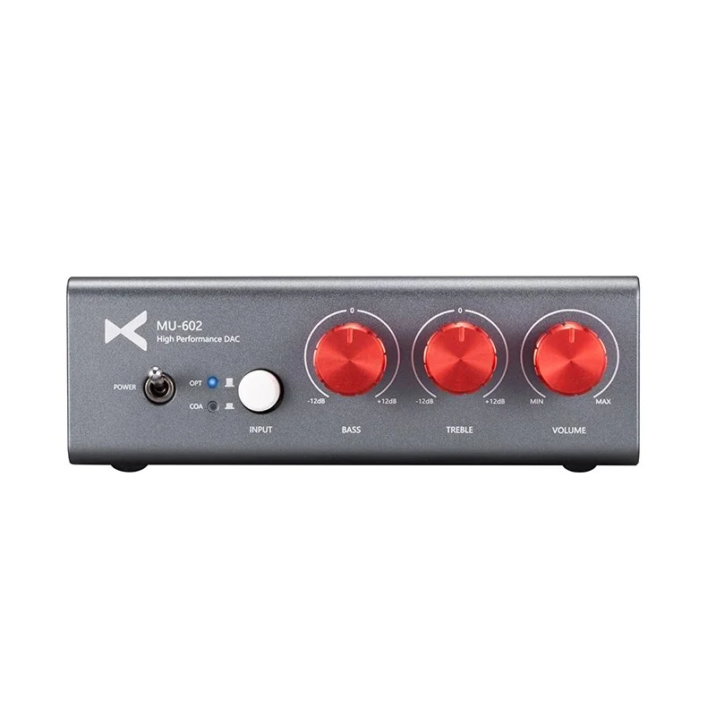XDUOO MU-602 MU602 Decoder PCM1793 DAC Support 192kHz/24Bit Two RAC Output MU602 High-end Digital DAC for Amplifiers Headphone
XDUOO MU-602 MU602 Decoder PCM1793 DAC Support 192kHz/24Bit Two RAC Output MU602 High-end Digital DAC for Amplifiers Headphone
