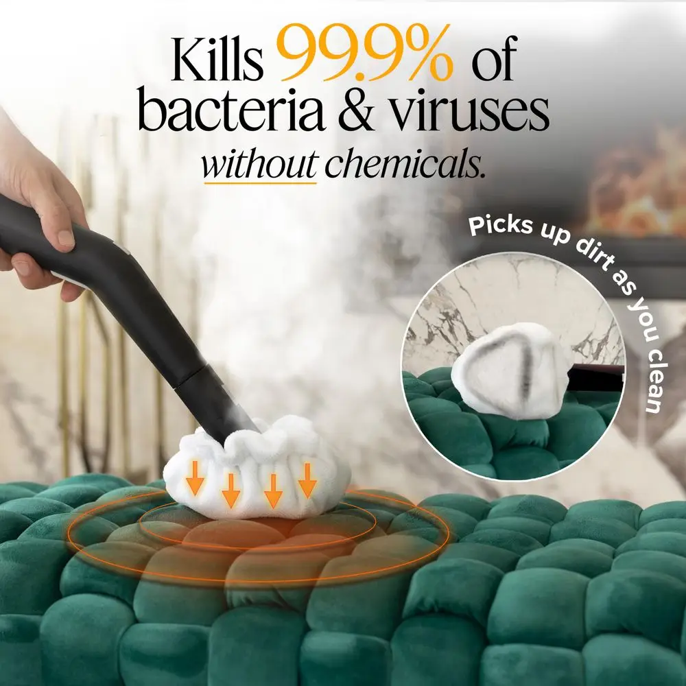 Neat Steam Cleaner with 27Piece Accessory Kit HighPerformance ChemicalFree Cleaning for Floors, , Tiles, and More, Kills 99
Neat Steam Cleaner with 27Piece Accessory Kit HighPerformance ChemicalFree Cleaning for Floors, , Tiles, and More, Kills 99