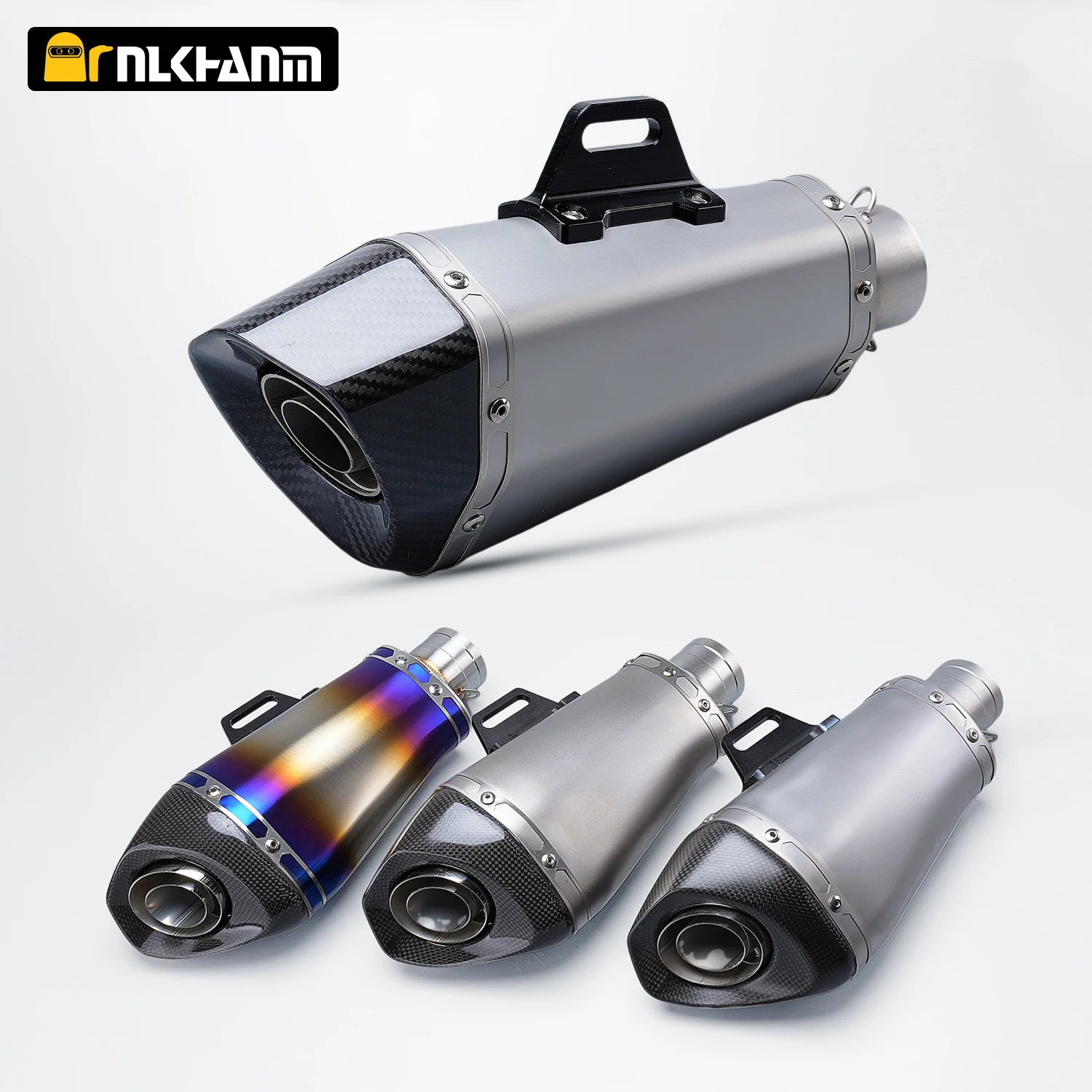 Universal motorcycle exhaust system modified AK escape muffler with DB killer for Z900 NINJA400 NK250
Universal motorcycle exhaust system modified AK escape muffler with DB killer for Z900 NINJA400 NK250