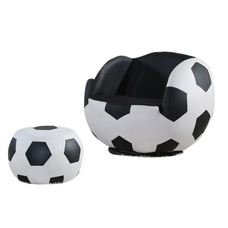 Lazy sofa single creative small recliner football matching ottoman shoe changing stool
Lazy sofa single creative small recliner football matching ottoman shoe changing stool