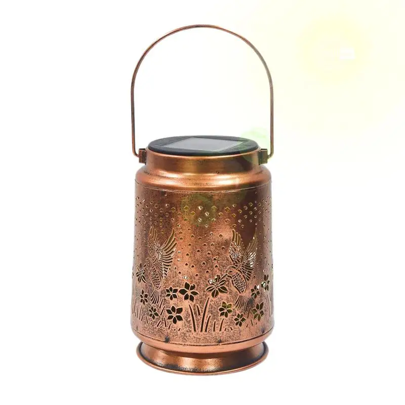 Solar Garden Lantern Metal Solar Powered Hummingbird Light Vintage High-Efficiency Hiking Flashlight Illumination For Farm Yard
Solar Garden Lantern Metal Solar Powered Hummingbird Light Vintage High-Efficiency Hiking Flashlight Illumination For Farm Yard