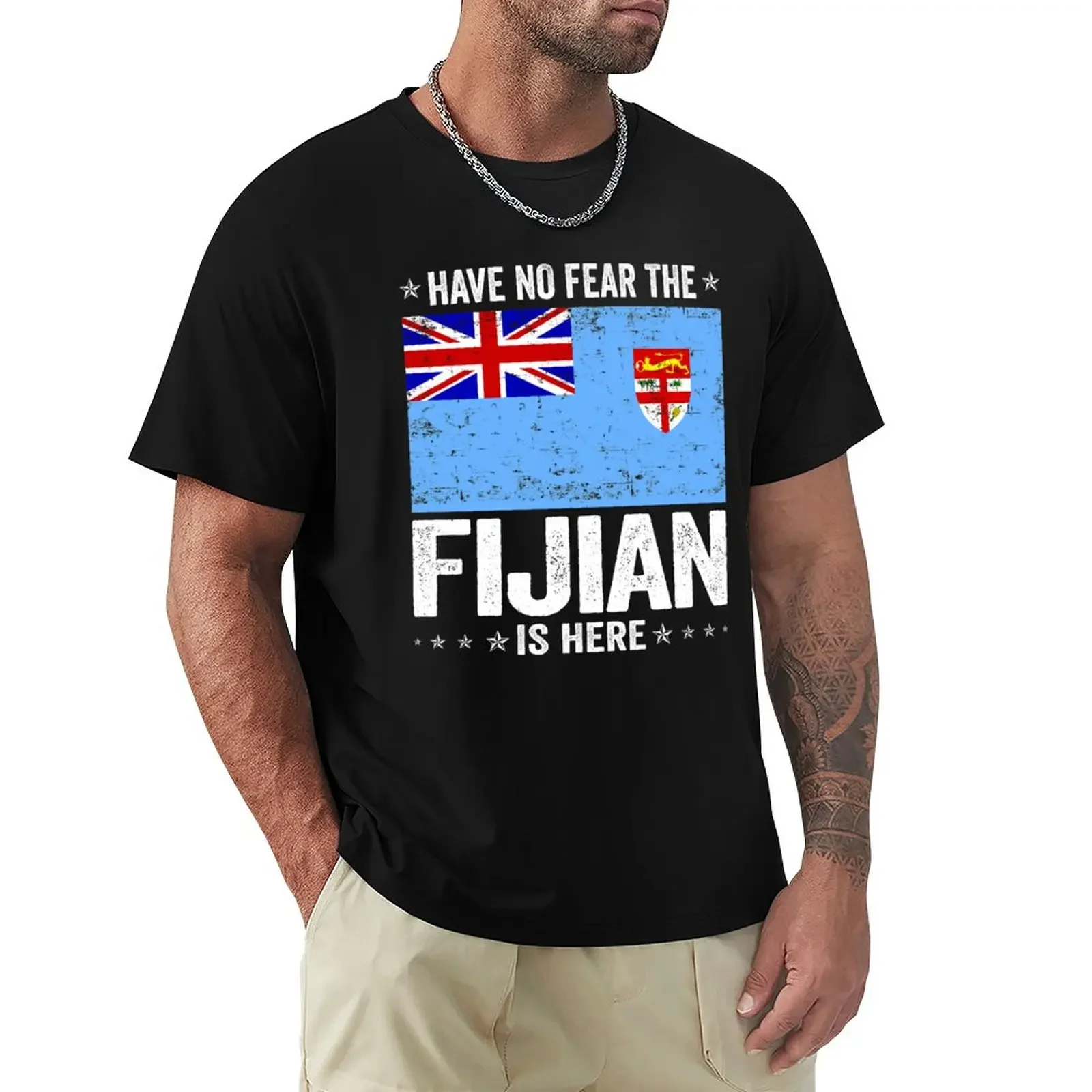 Have No Fear The Fijian Is HereFiji Flag Design T-Shirt plus sizes aesthetic clothes vintage mens funny t shirts
Have No Fear The Fijian Is HereFiji Flag Design T-Shirt plus sizes aesthetic clothes vintage mens funny t shirts