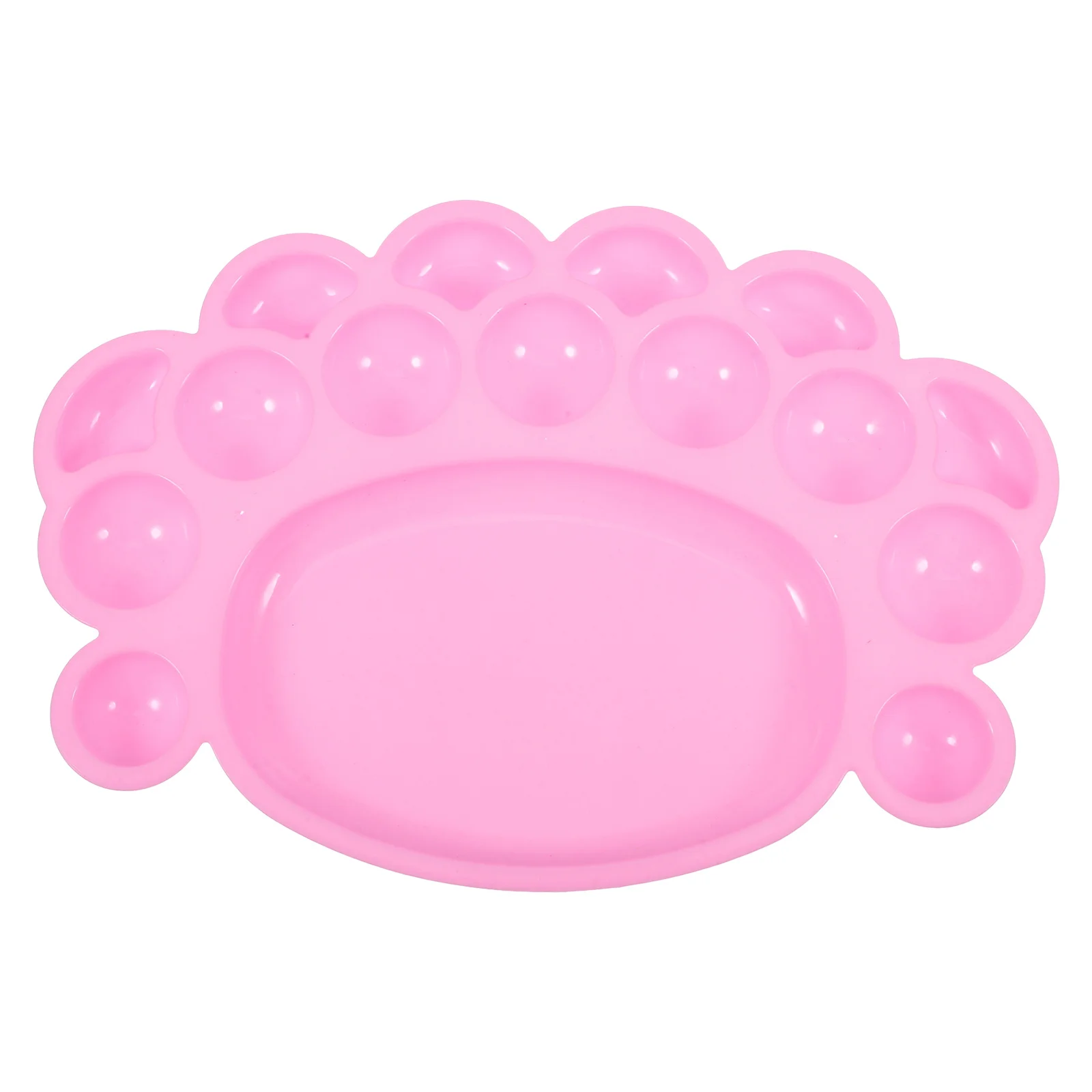 Footprint-Shaped Paint Mixing Palette Pink Plastic Tray For Acrylic Oil Watercolor Diy Art Craft Color Mixing Plate
Footprint-Shaped Paint Mixing Palette Pink Plastic Tray For Acrylic Oil Watercolor Diy Art Craft Color Mixing Plate