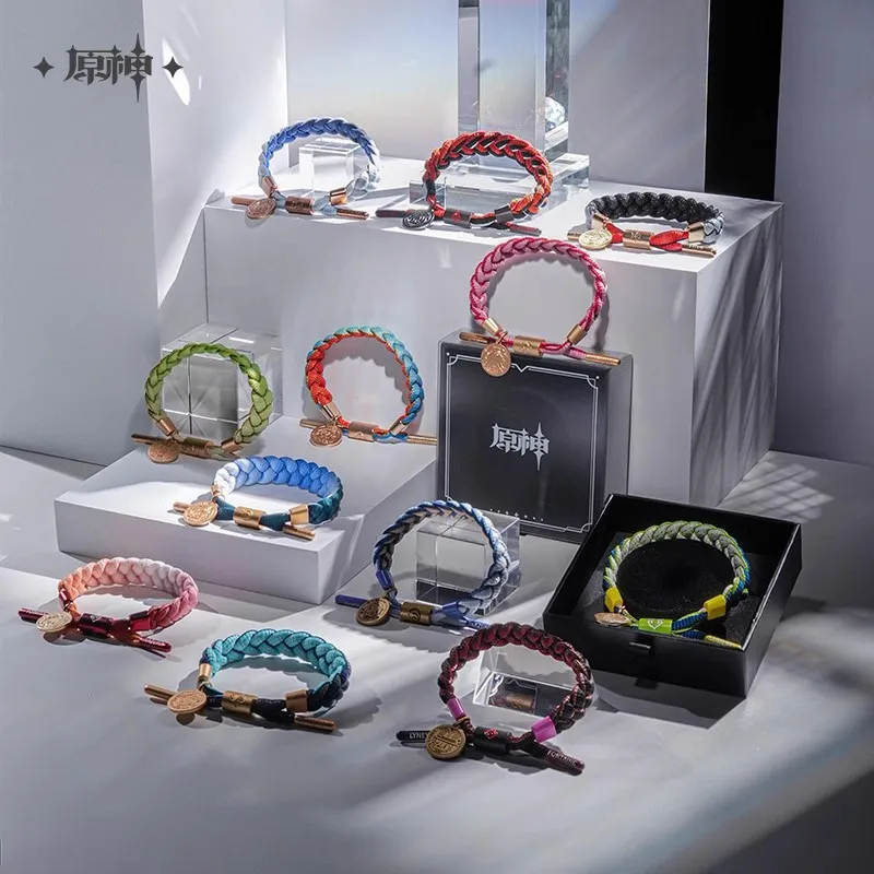 Game Genshin Impact Official Genuine Product Character Set Braided Bracelet Halloween Christmas DIY 3D Gifts Cosplay Ornament
Game Genshin Impact Official Genuine Product Character Set Braided Bracelet Halloween Christmas DIY 3D Gifts Cosplay Ornament