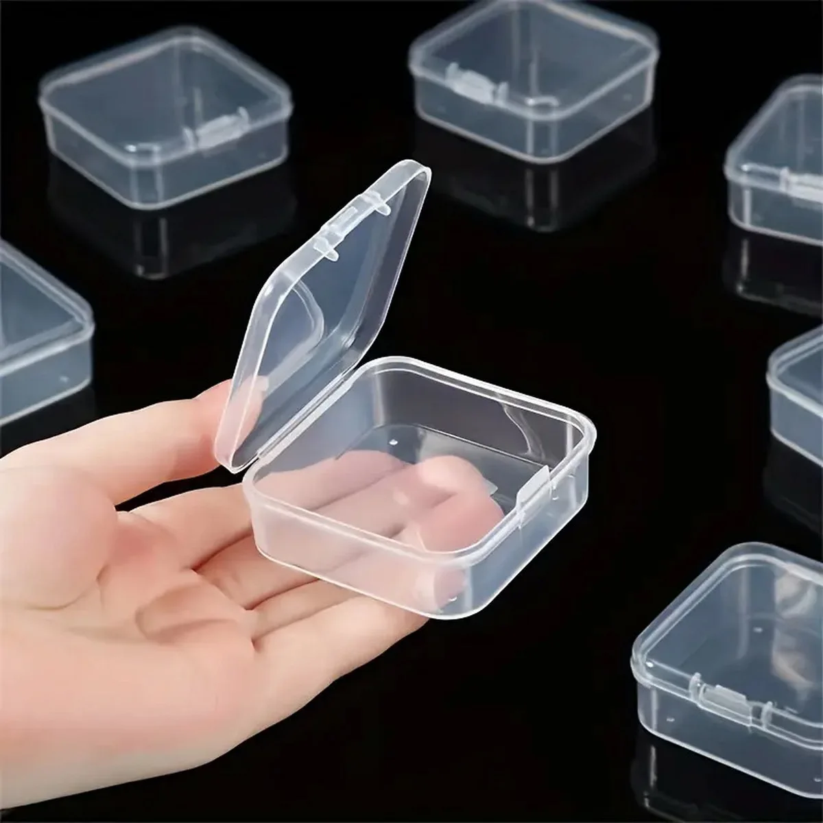 Portable Clear Plastic Travel Storage Container for Beads Sequins And Jewelry Versatile Case for Small Items Organization
Portable Clear Plastic Travel Storage Container for Beads Sequins And Jewelry Versatile Case for Small Items Organization
