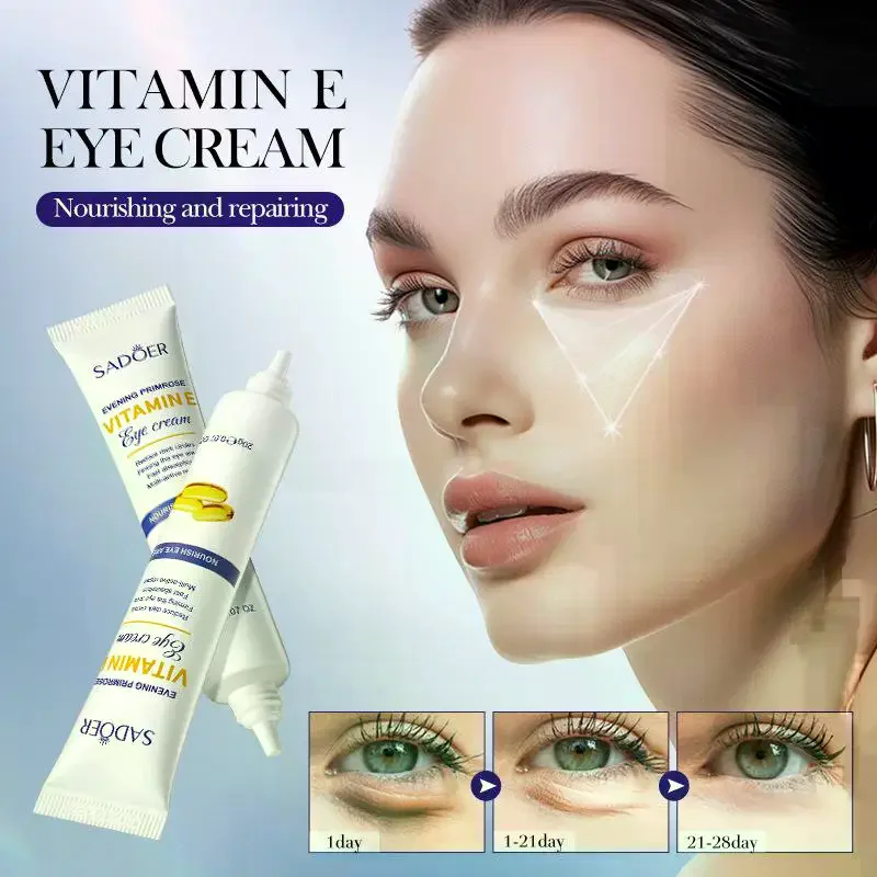 20g SADOER Evening Primrose Eye Cream Anti Dark Circles Eyes Bags Remover Anti-aging Moisturizing Eyes Skin Care Cosmetics
20g SADOER Evening Primrose Eye Cream Anti Dark Circles Eyes Bags Remover Anti-aging Moisturizing Eyes Skin Care Cosmetics
