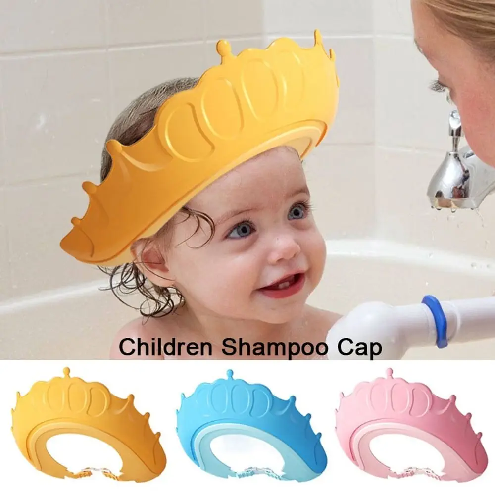 New Shampoo Artifact Baby Shower Cap Hair Shield Bathing Hair Wash Hat Ear Protection Safe Bath Head Cover Kids
New Shampoo Artifact Baby Shower Cap Hair Shield Bathing Hair Wash Hat Ear Protection Safe Bath Head Cover Kids