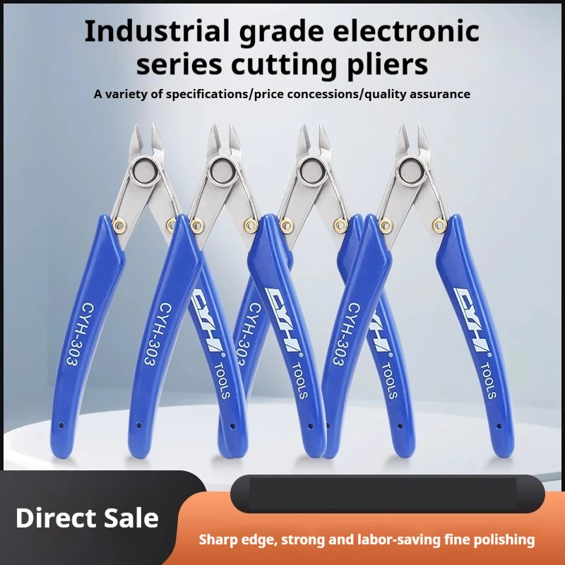 Model cutters, sprue pliers, plastic nail art wire, 170 electronic pliers, 5-inch sharp beveled pliers, up to industrial use
Model cutters, sprue pliers, plastic nail art wire, 170 electronic pliers, 5-inch sharp beveled pliers, up to industrial use