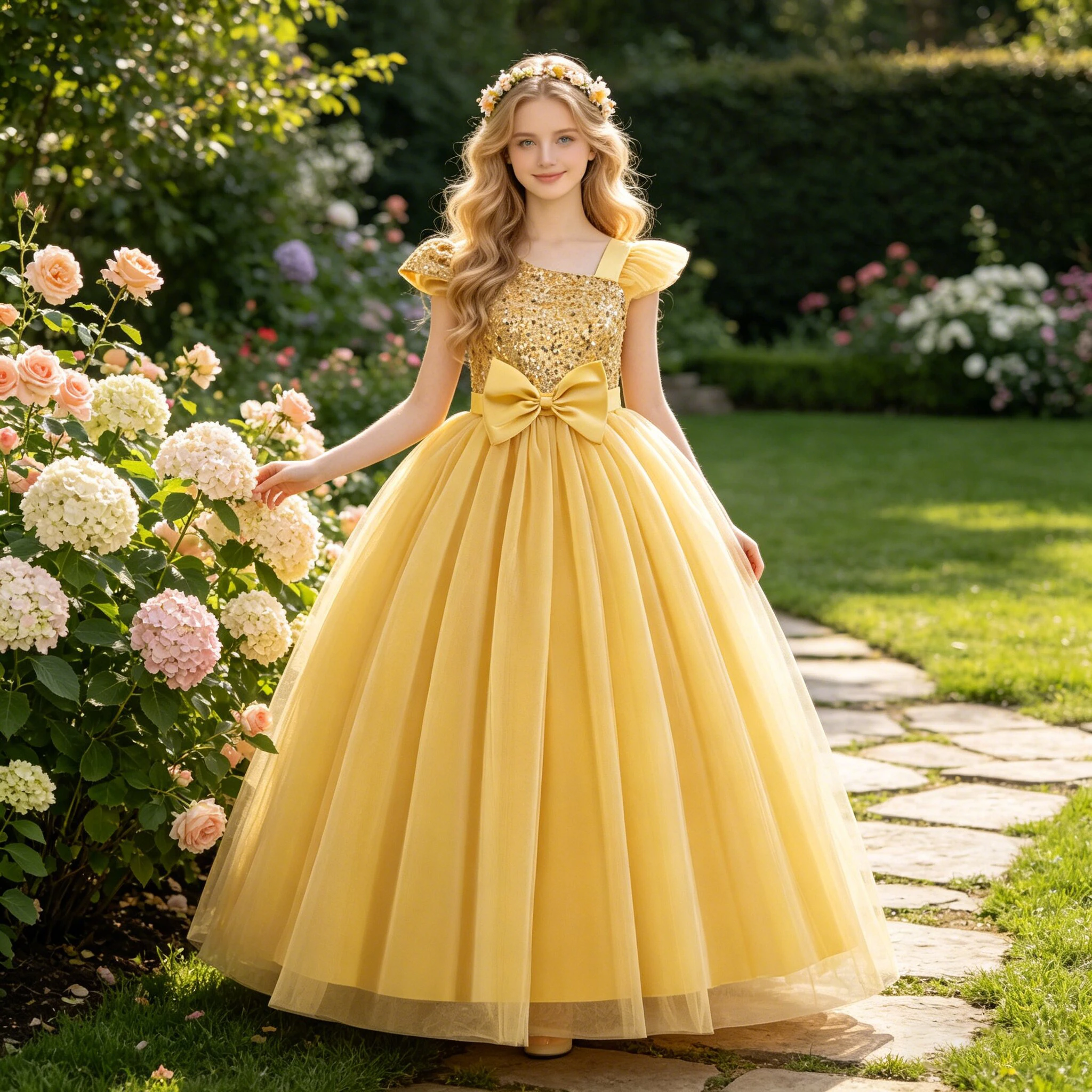 Elegant Sequin Bridesmaids Party Girls Dress 13-16Yrs Sumemr Tulle Birthday Wedding Princess Prom Dresses Girl Christmas Costume
Elegant Sequin Bridesmaids Party Girls Dress 13-16Yrs Sumemr Tulle Birthday Wedding Princess Prom Dresses Girl Christmas Costume
