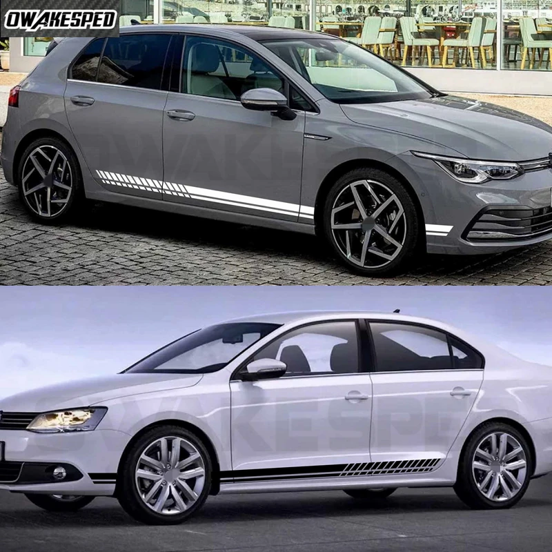 Car Door Side Skirt Vinyl Decals For Volkswagen VW Golf 8 7 5 4 6 MK8 MK7 MK5 MK6 MK4 Racing Stripes Sticker Graphic Accessories
Car Door Side Skirt Vinyl Decals For Volkswagen VW Golf 8 7 5 4 6 MK8 MK7 MK5 MK6 MK4 Racing Stripes Sticker Graphic Accessories