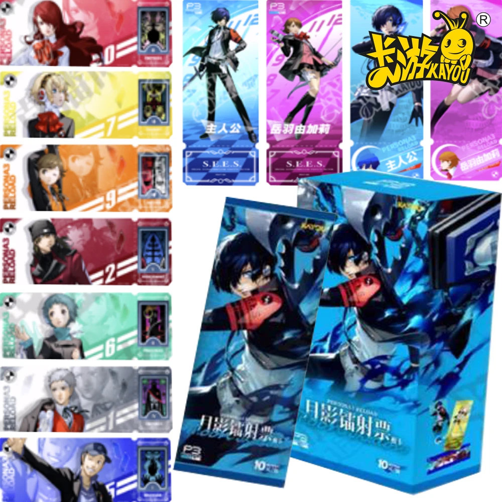 Original Kayou Persona Collection Cards Role-playing Game Roles Yukari Takeba Exquisite Theme Ticket Stub Cards Kids Toys Gifts
Original Kayou Persona Collection Cards Role-playing Game Roles Yukari Takeba Exquisite Theme Ticket Stub Cards Kids Toys Gifts