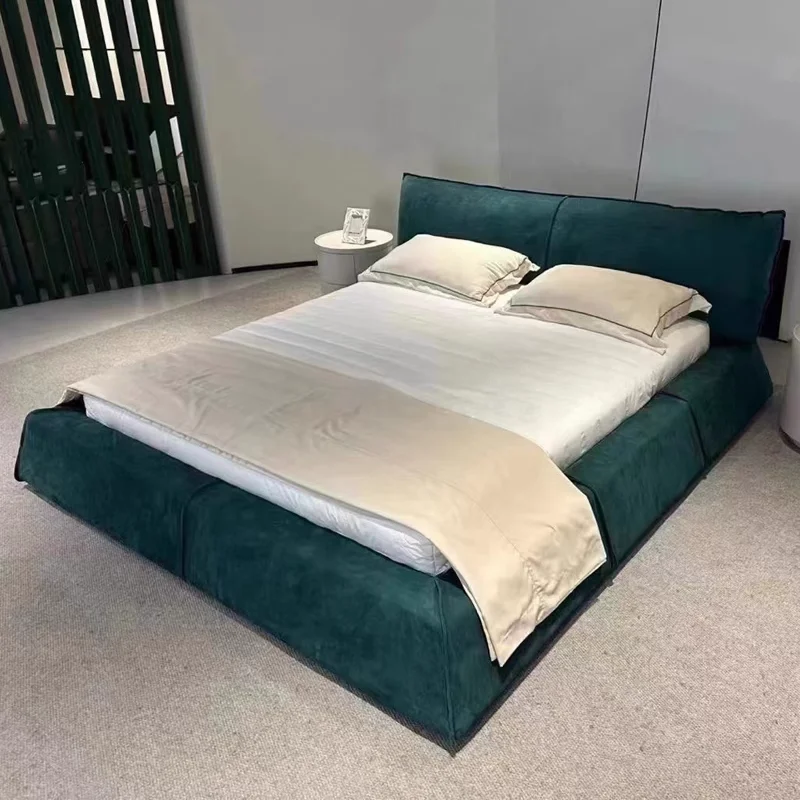 Fashionable Modern Bed Frame Master Bedroom Full Body Create Simple Bed Luxury High Quality Cheap Cama De Casal Home Furniture
Fashionable Modern Bed Frame Master Bedroom Full Body Create Simple Bed Luxury High Quality Cheap Cama De Casal Home Furniture