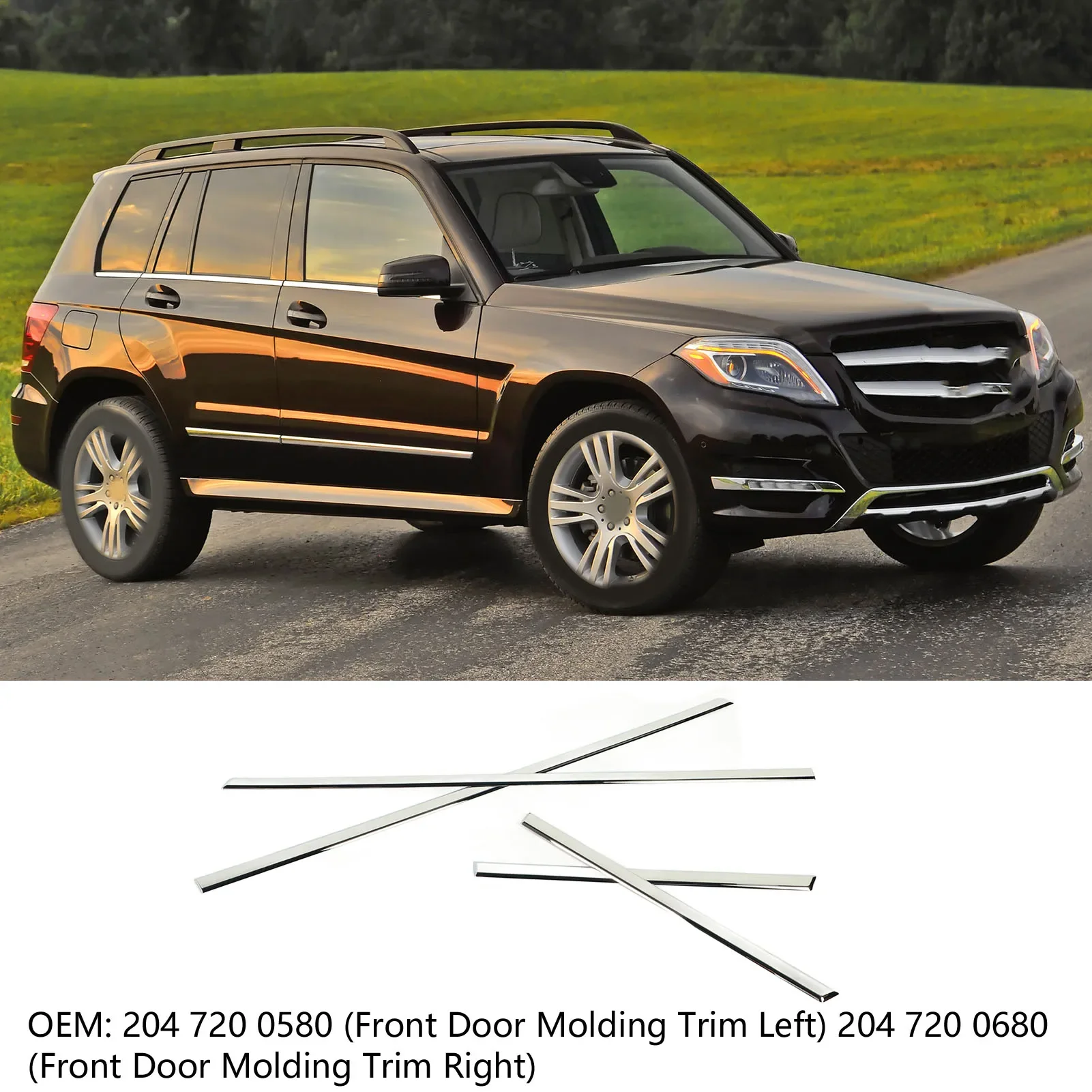 4 шт. хромированный комплект накладки на боковую дверь кузова 204 720 0580, замена для Benz GLK‐Class X204 2008–2015 204 720 0680
4 шт. хромированный комплект накладки на боковую дверь кузова 204 720 0580, замена для Benz GLK‐Class X204 2008–2015 204 720 0680
