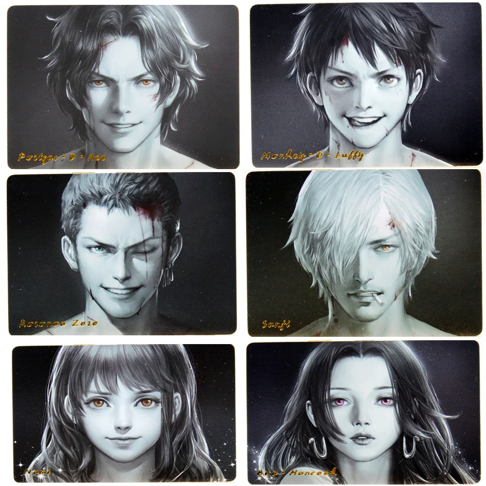 7Stks/Set of Anime Flash Card ONE PIECE Doujin Roronoa Zoro ACG Card Game Fan Mika Character Head Collection Collection Card
7Stks/Set of Anime Flash Card ONE PIECE Doujin Roronoa Zoro ACG Card Game Fan Mika Character Head Collection Collection Card
