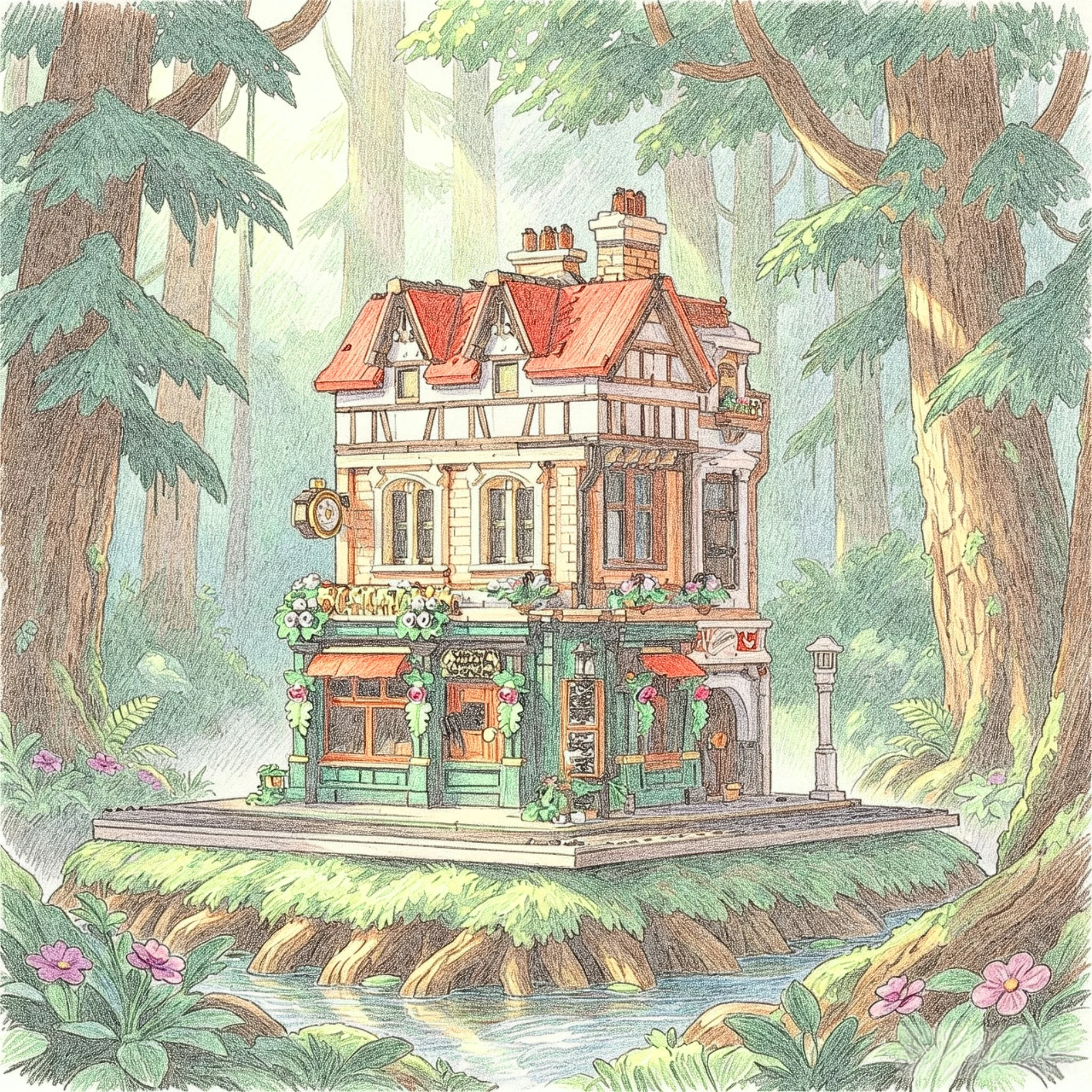 New Tudor corner model creative street view building MOC building block toy brick puzzle toy for men and women holiday gift
New Tudor corner model creative street view building MOC building block toy brick puzzle toy for men and women holiday gift