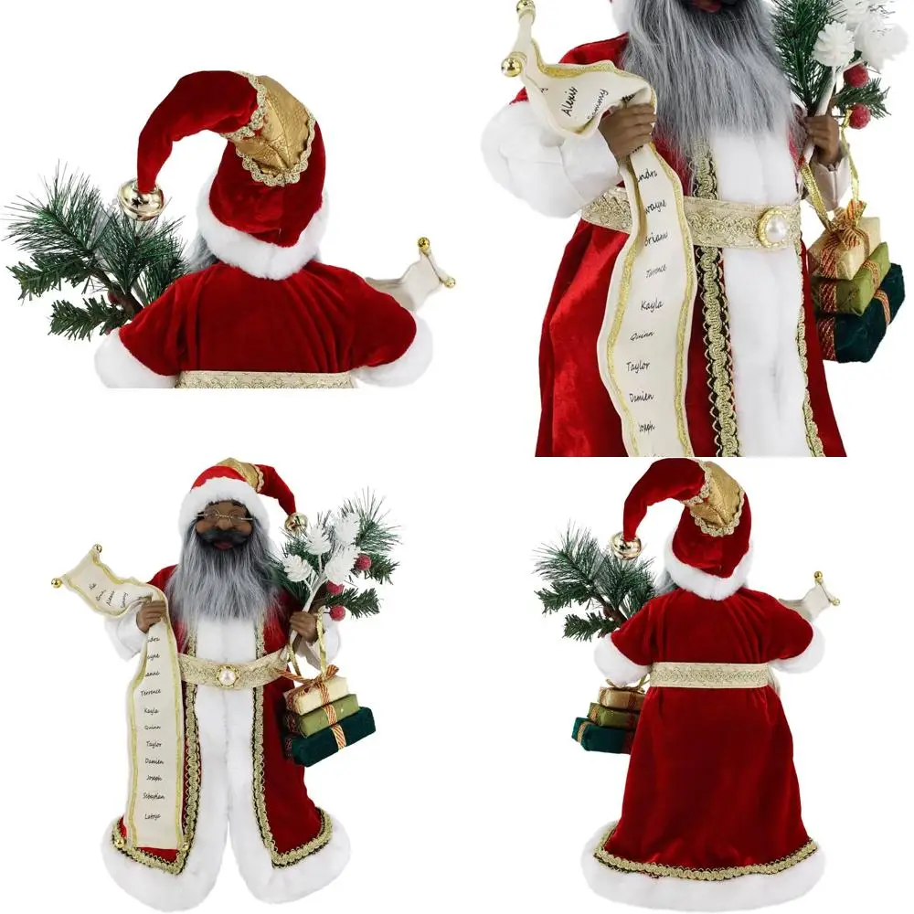 16 афроамериканских фигурок Санта-Клауса — коллекция Windy Hill, рождественский декор 416030A
16 афроамериканских фигурок Санта-Клауса — коллекция Windy Hill, рождественский декор 416030A