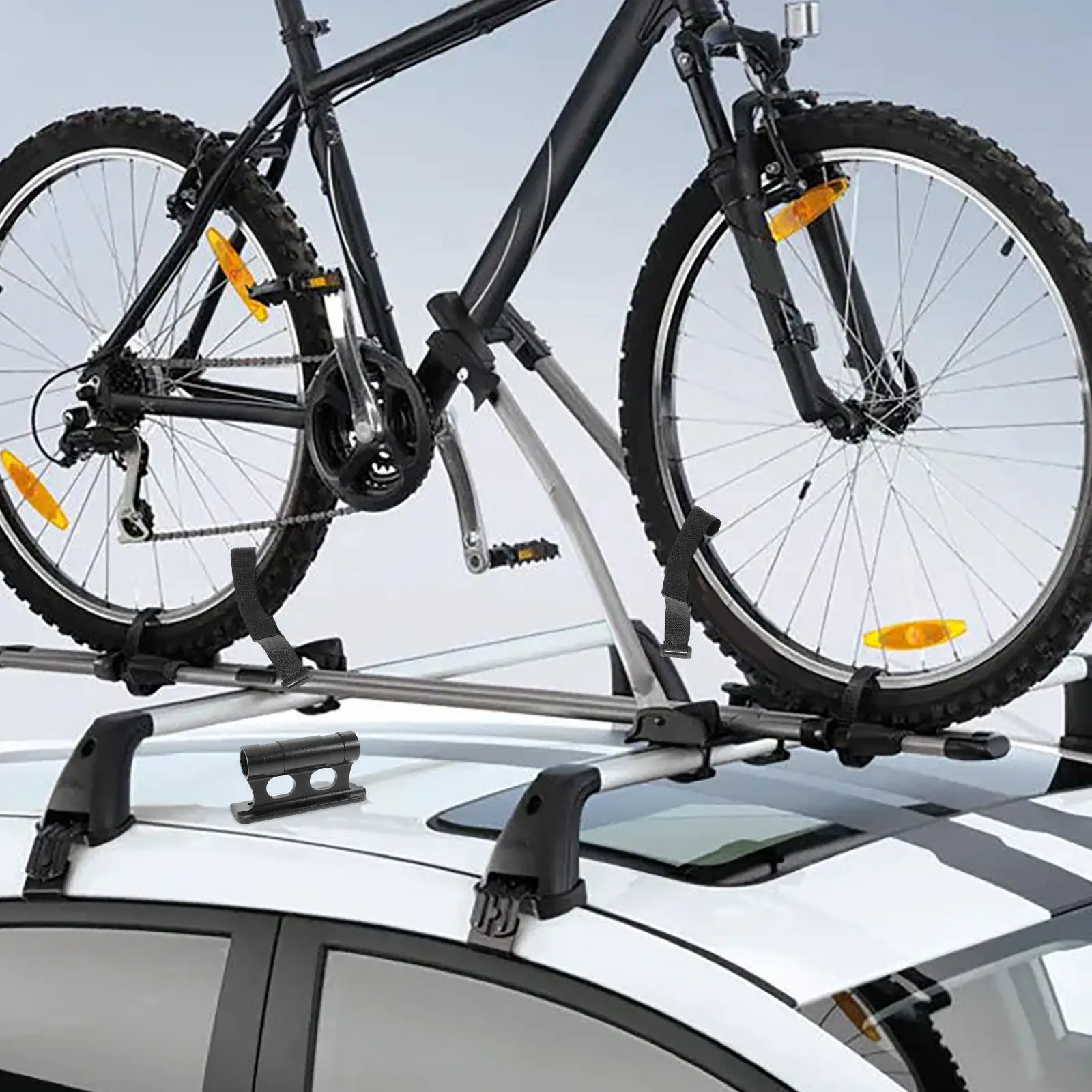 1Set Bike Fork Mount Quick Release Rack for Car Roof Bicycle Front Fork Block Metal Carrier Stable Lightweight Bike Bracket
1Set Bike Fork Mount Quick Release Rack for Car Roof Bicycle Front Fork Block Metal Carrier Stable Lightweight Bike Bracket