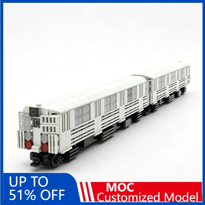 818 PCS MOC Nyc R32 Subway Car Building Blocks Diy Educational Assembly Toy City Transit Train Display Collection Birthday Gift
818 PCS MOC Nyc R32 Subway Car Building Blocks Diy Educational Assembly Toy City Transit Train Display Collection Birthday Gift